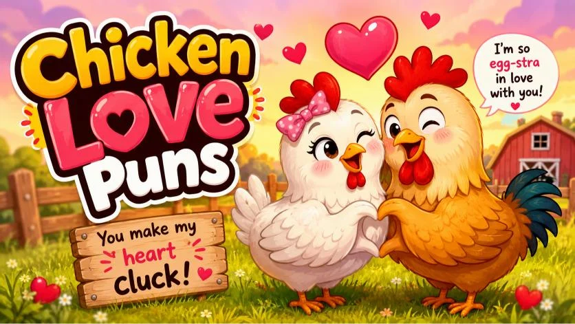 Chicken Love Puns