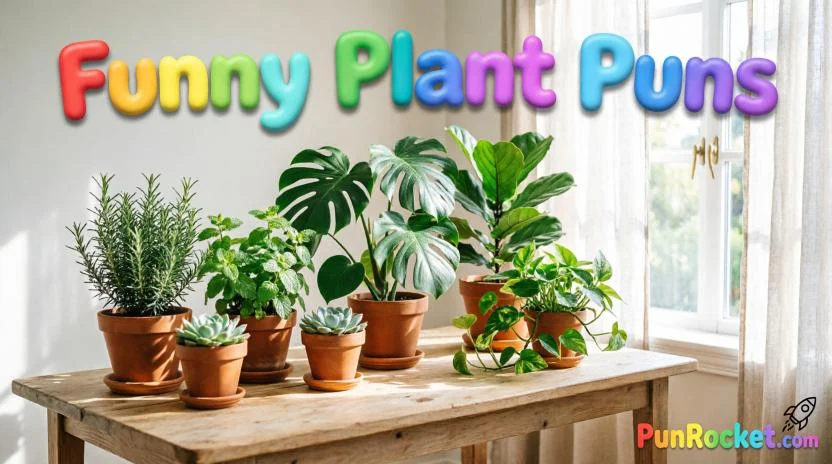 Funny Plant Puns