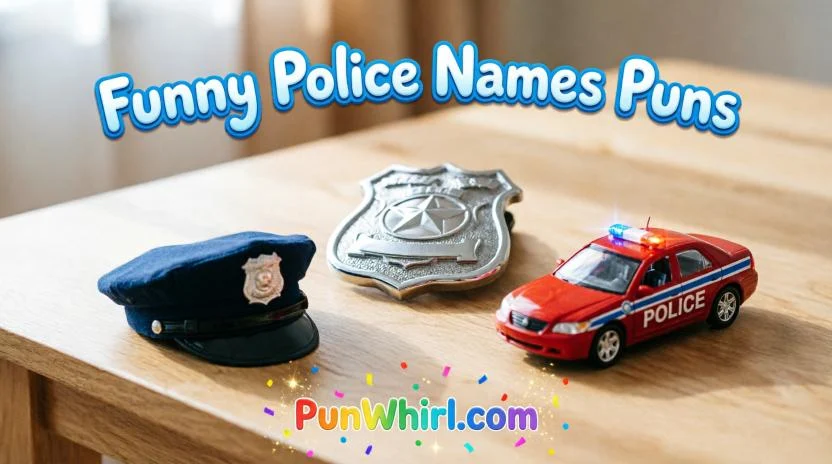Funny Police Names Puns