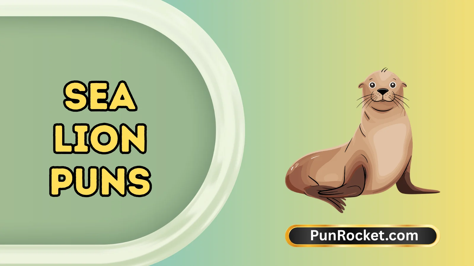 Sea Lion Puns