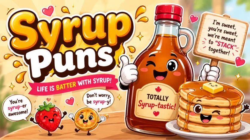 Syrup Puns