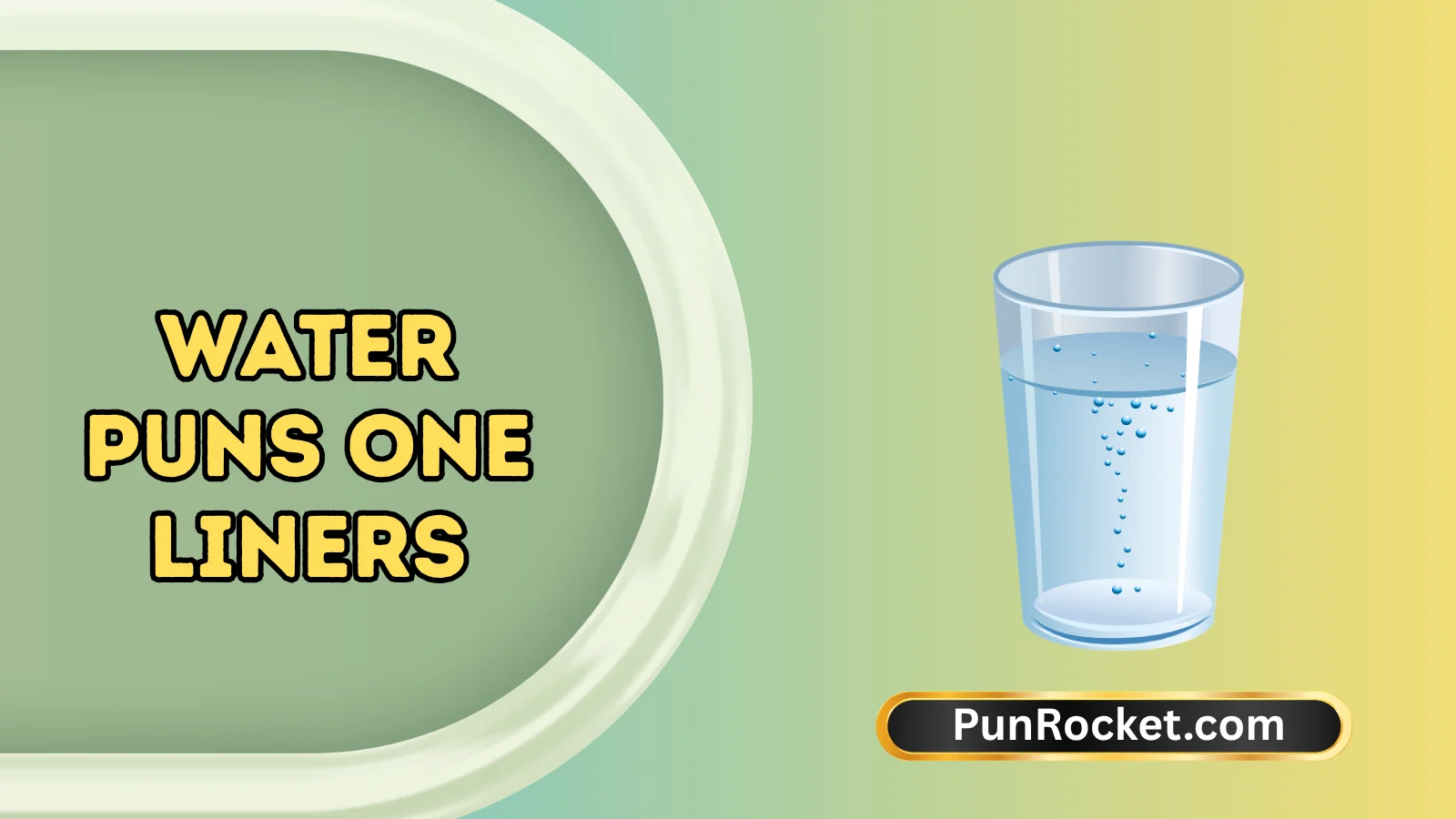 Water Puns One Liners