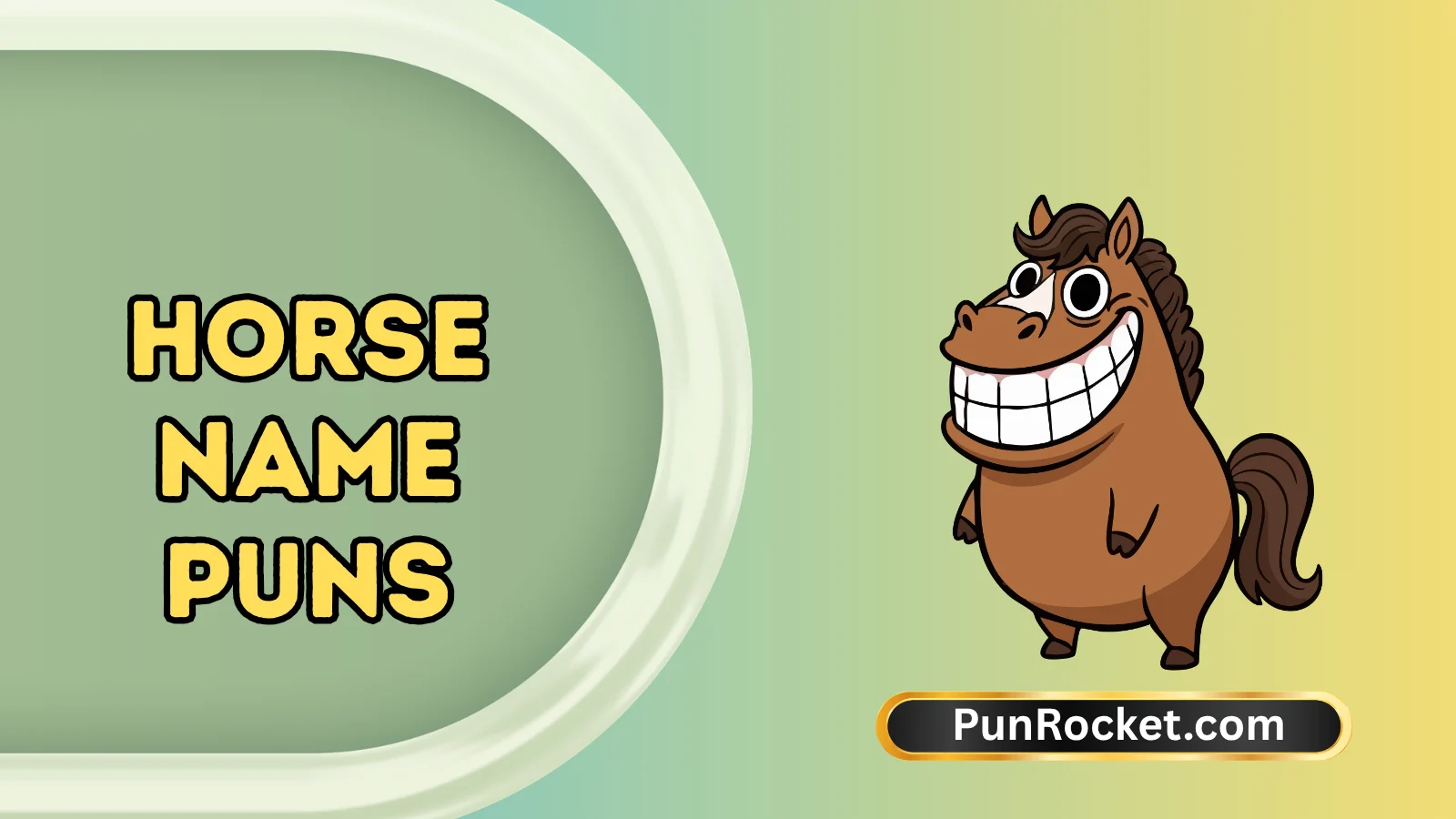 Horse Name Puns